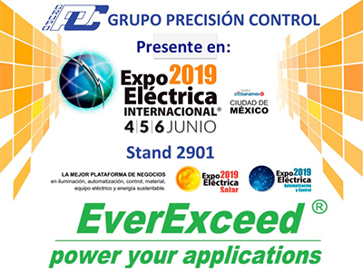 Zapraszamy做odwiedzenia EverExceed na Międzynarodowych Targach Elektrycznych w Meksyku -2019