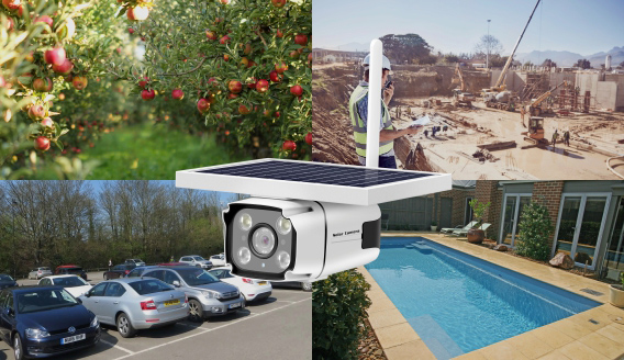 Подходящие области применения камеры видеонаблюдения на солнечной батарее